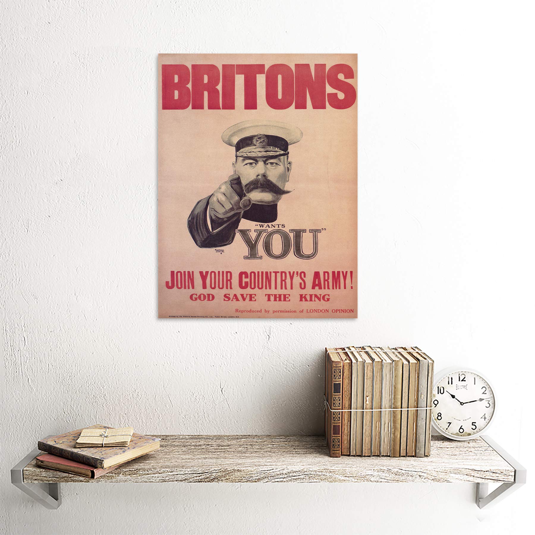 Amazon.co.jp: WAR RECRUITMENT ARMY MILITARY KITCHENER UK VINTAGE